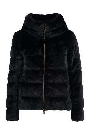 Lady faux fur jacket-0